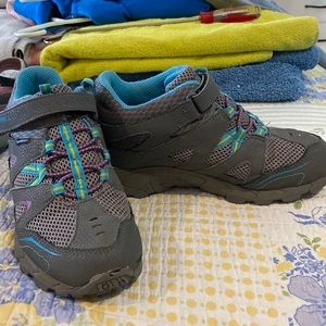 Girls merrell hilltop mid quick hiking shoes boot